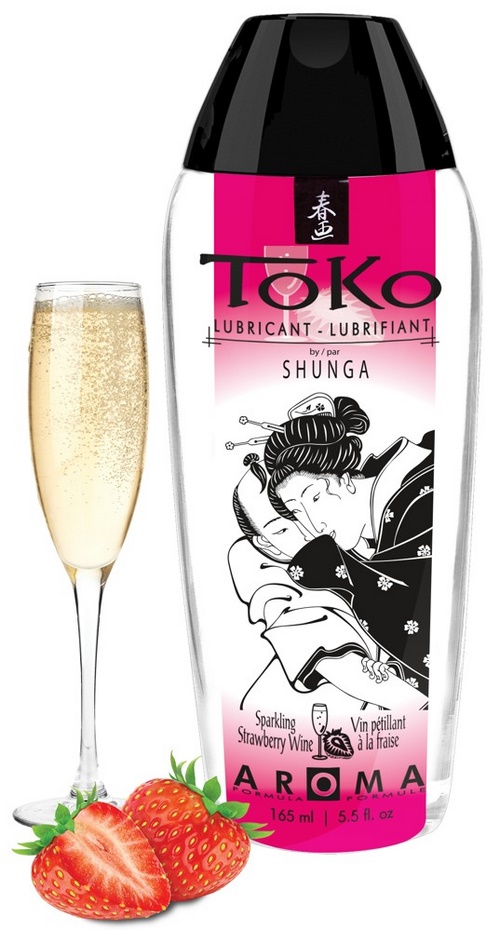 Toko Aroma mansikka-kuohuviini, 165 ml